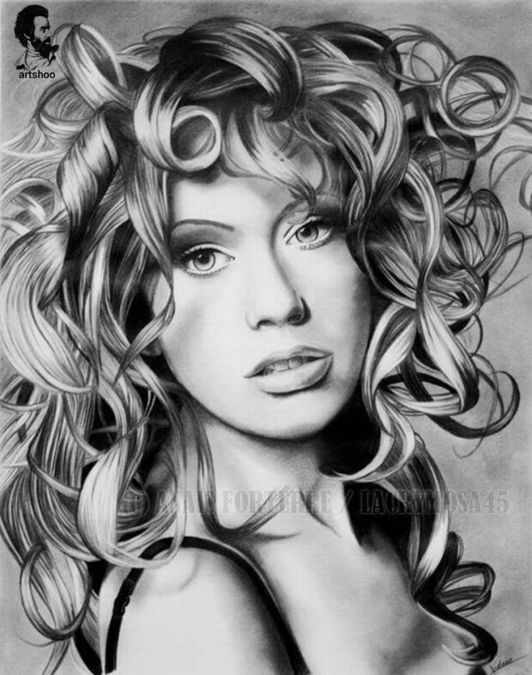 آموزش نقاشی سیاه قلم